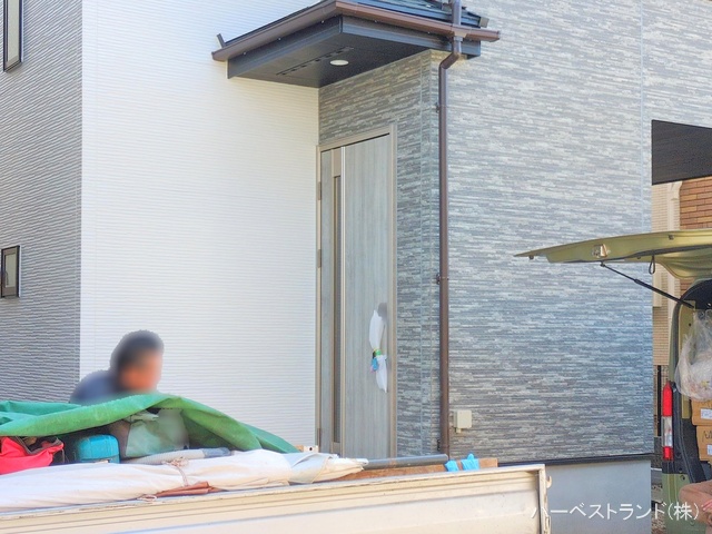 神奈川県相模原市中央区淵野辺本町2丁目の新築戸建て外構写真 2025年9月23日撮影