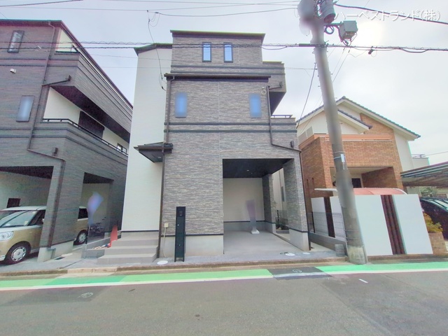 神奈川県相模原市中央区淵野辺本町2丁目の新築戸建て完成写真 2025年11月5日撮影