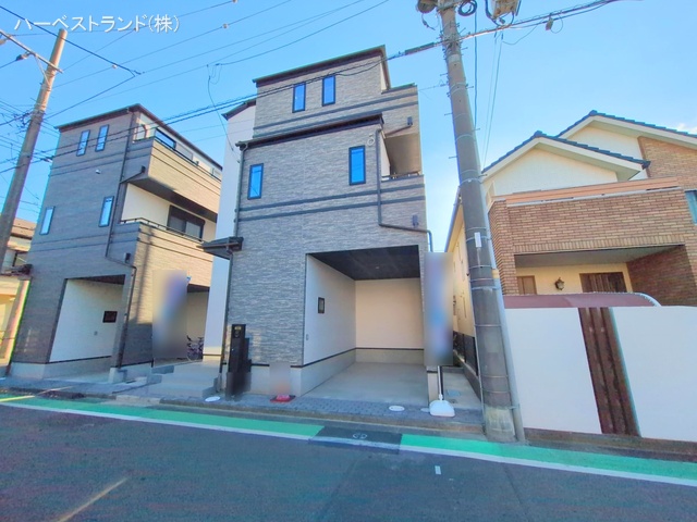 神奈川県相模原市中央区淵野辺本町2丁目の新築戸建て完成写真 2025年12月17日撮影