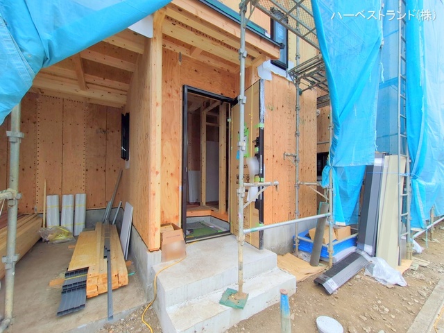 神奈川県相模原市中央区淵野辺本町２丁目の新築戸建て上棟写真 2025年7月30日撮影