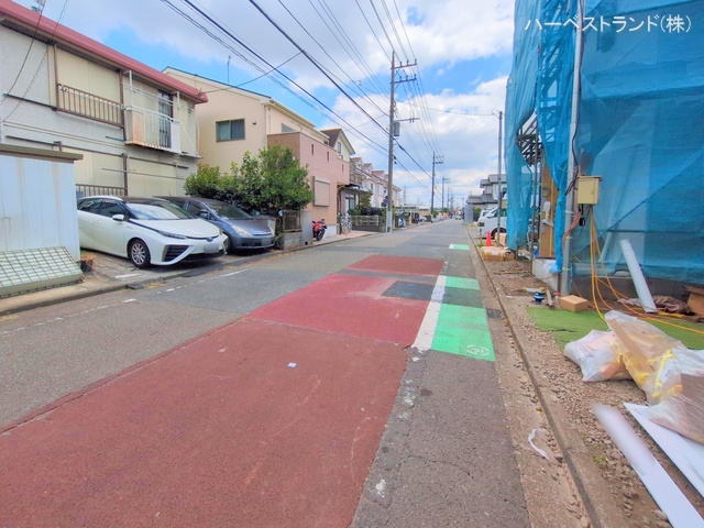 神奈川県相模原市中央区淵野辺本町２丁目の新築戸建て上棟写真 2025年7月30日撮影
