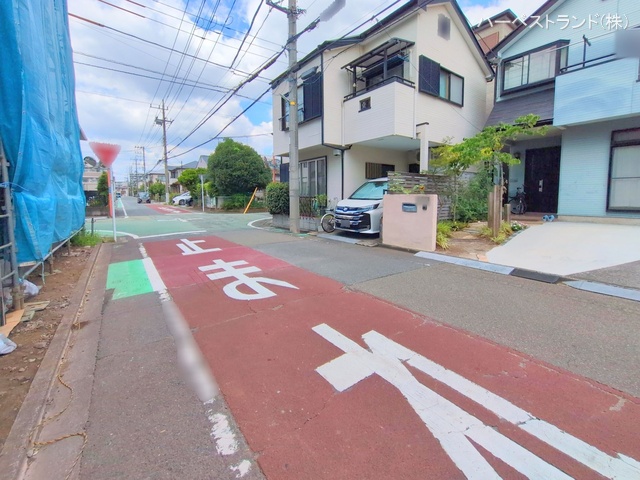 神奈川県相模原市中央区淵野辺本町２丁目の新築戸建て上棟写真 2025年7月30日撮影
