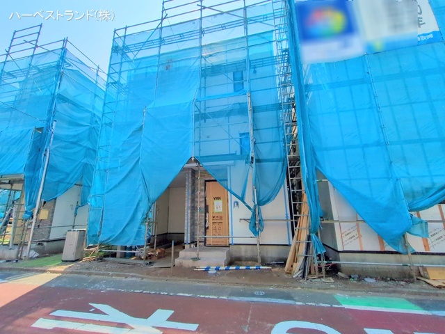 神奈川県相模原市中央区淵野辺本町２丁目の新築戸建てシート写真 2025年8月26日撮影