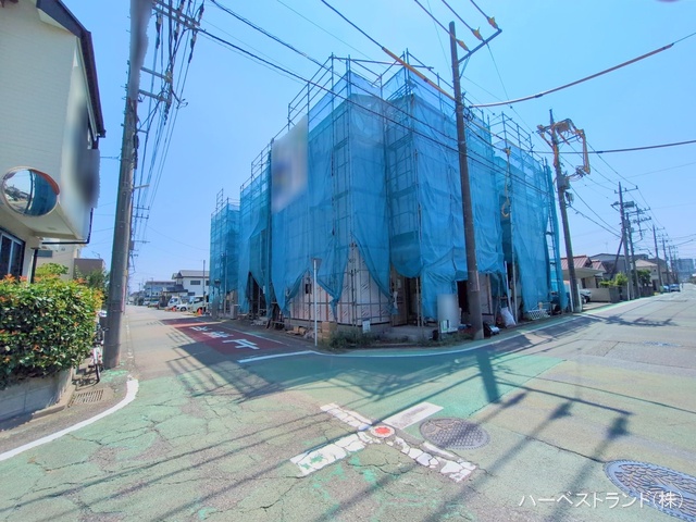 神奈川県相模原市中央区淵野辺本町２丁目の新築戸建てシート写真 2025年8月26日撮影