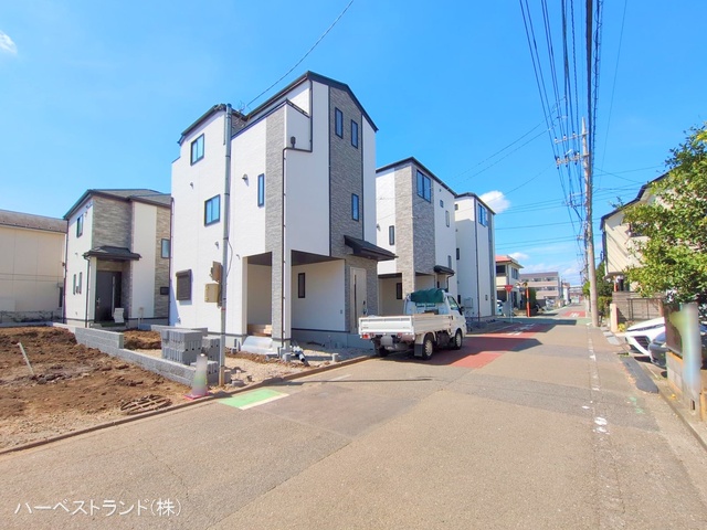 神奈川県相模原市中央区淵野辺本町２丁目の新築戸建て外構写真 2025年9月23日撮影