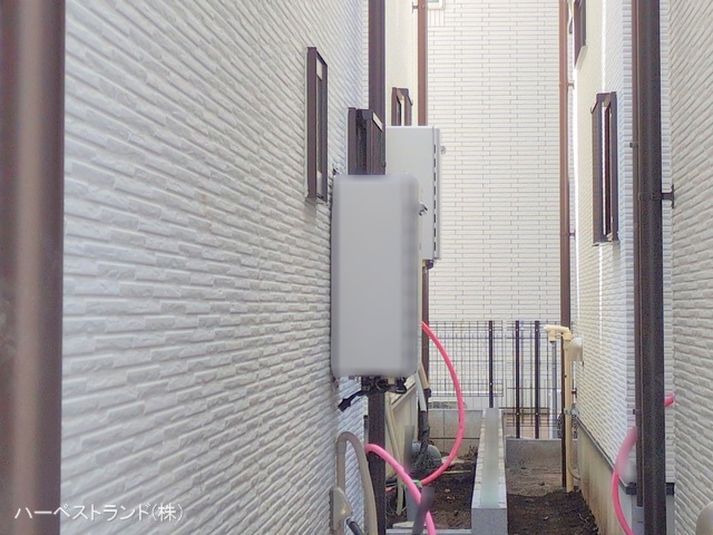 神奈川県相模原市中央区淵野辺本町２丁目の新築戸建て外構写真 2025年9月23日撮影