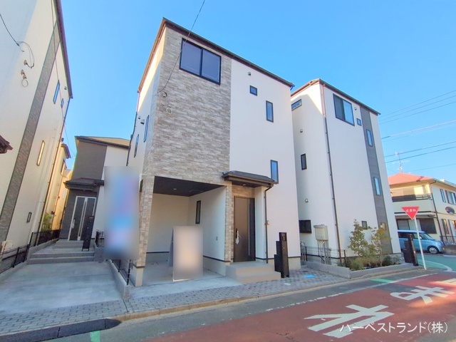 神奈川県相模原市中央区淵野辺本町２丁目の新築戸建て完成写真 2025年12月17日撮影