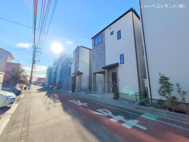 神奈川県相模原市中央区淵野辺本町２丁目の新築戸建て完成写真 2025年12月17日撮影