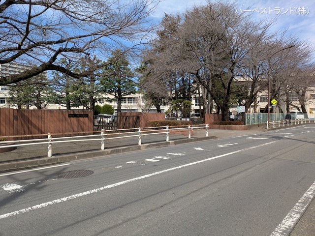 相模原市立大野北中学校　距離610m