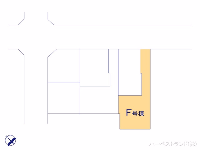 神奈川県相模原市中央区淵野辺本町２丁目の新築戸建て全体区画図 ※図面と異なる場合は現況を優先