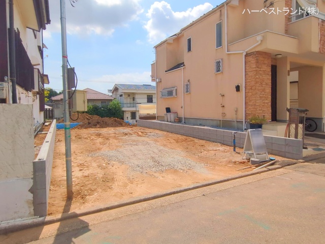 神奈川県横浜市港北区高田西３丁目の新築戸建て更地・土地写真 2025年8月28日撮影