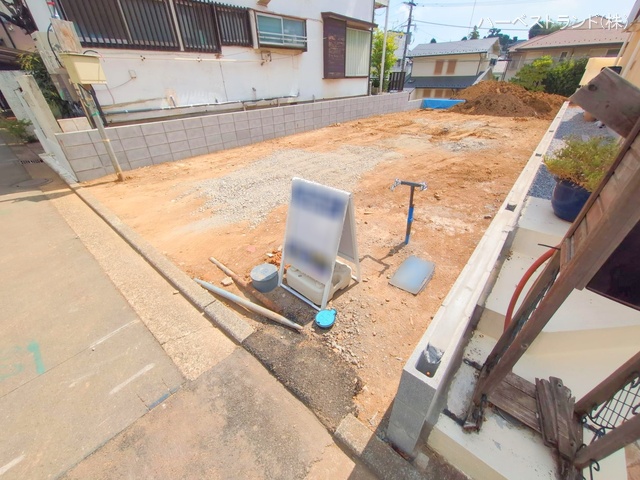 神奈川県横浜市港北区高田西3丁目の新築戸建て更地・土地写真 2025年8月28日撮影