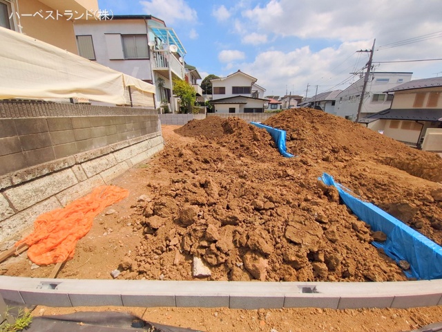 神奈川県横浜市港北区高田西3丁目の新築戸建て更地・土地写真 2025年8月28日撮影