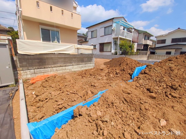 神奈川県横浜市港北区高田西3丁目の新築戸建て更地・土地写真 2025年8月28日撮影