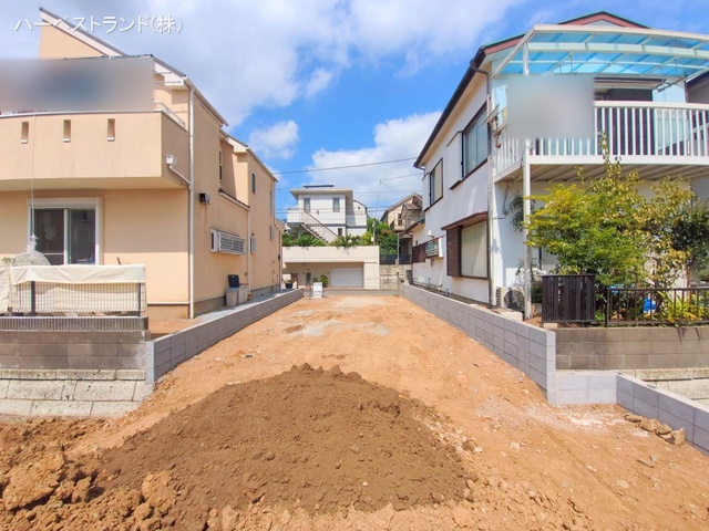 神奈川県横浜市港北区高田西3丁目の新築戸建て更地・土地写真 2025年8月28日撮影