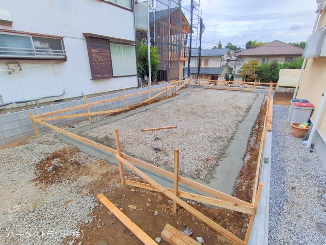 神奈川県横浜市港北区高田西３丁目の新築戸建て基礎写真 2025年10月5日撮影
