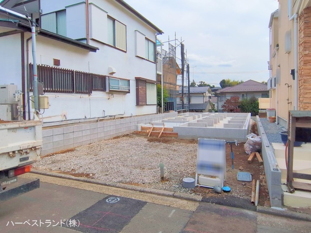 神奈川県横浜市港北区高田西３丁目の新築戸建て基礎写真 2025年10月28日撮影