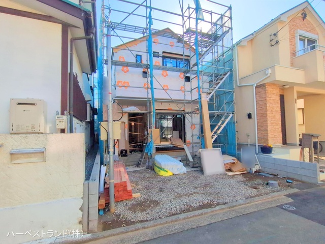 神奈川県横浜市港北区高田西３丁目の新築戸建てシート写真 2025年11月26日撮影