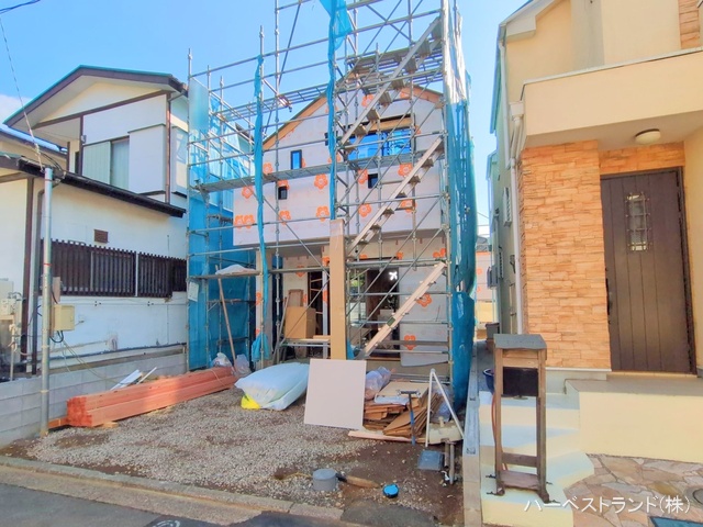 神奈川県横浜市港北区高田西３丁目の新築戸建てシート写真 2025年11月26日撮影