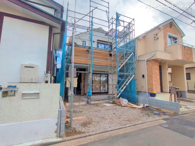 神奈川県横浜市港北区高田西３丁目の新築戸建てシート写真 2025年12月18日撮影