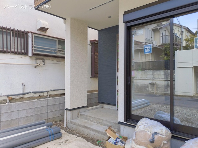 神奈川県横浜市港北区高田西3丁目の新築戸建て外構写真 2026年1月19日撮影