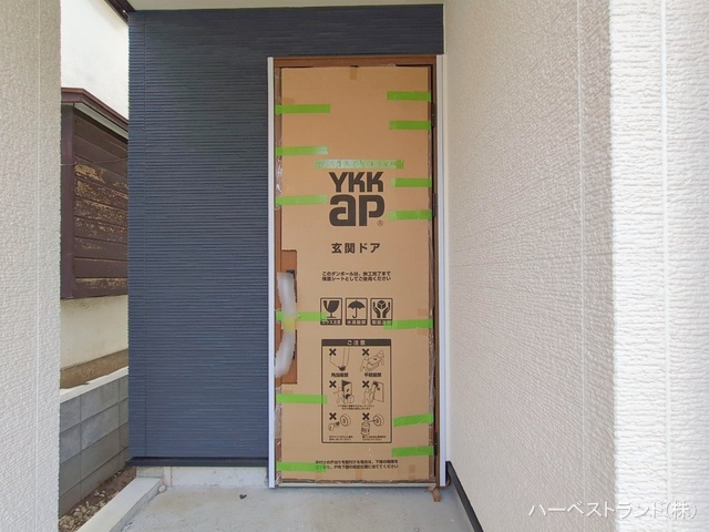 神奈川県横浜市港北区高田西3丁目の新築戸建て外構写真 2026年1月19日撮影