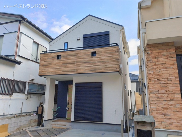 神奈川県横浜市港北区高田西３丁目の新築戸建て外構写真 2026年2月11日撮影