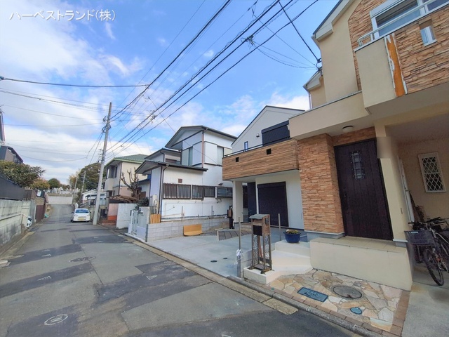 神奈川県横浜市港北区高田西３丁目の新築戸建て外構写真 2026年2月11日撮影