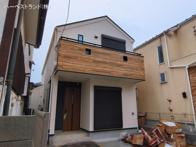 神奈川県横浜市港北区高田西3丁目の新築戸建て完成写真 2026年3月9日撮影