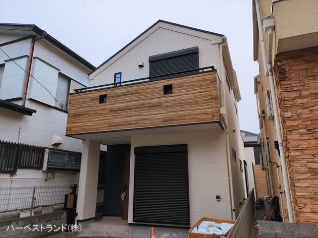 神奈川県横浜市港北区高田西3丁目の新築戸建て完成写真 2026年3月9日撮影