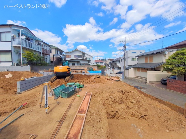 神奈川県横浜市港北区高田西３丁目の新築戸建て更地・土地写真 2025年7月29日撮影