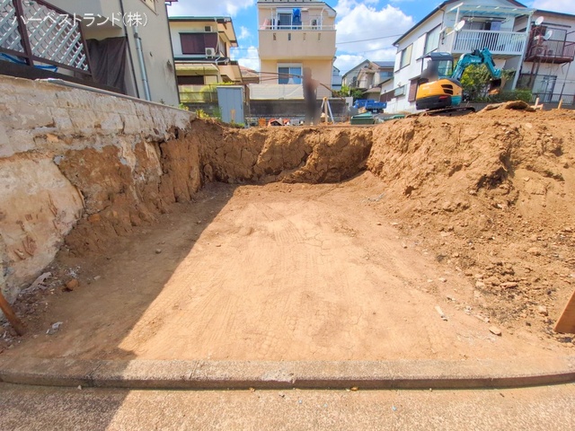 神奈川県横浜市港北区高田西３丁目の新築戸建て更地・土地写真 2025年7月29日撮影
