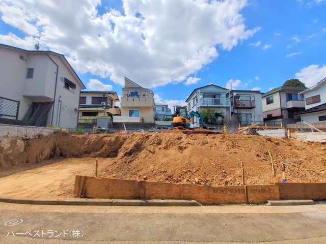 神奈川県横浜市港北区高田西３丁目の新築戸建て更地・土地写真 2025年7月29日撮影
