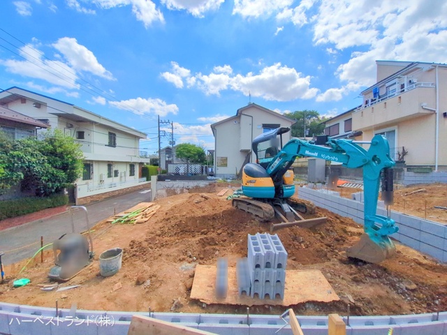 神奈川県横浜市港北区高田西３丁目の新築戸建て更地・土地写真 2025年7月29日撮影