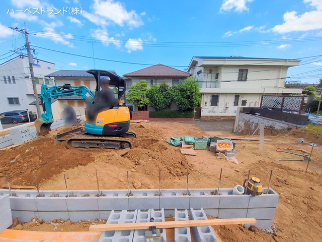 神奈川県横浜市港北区高田西３丁目の新築戸建て更地・土地写真 2025年7月29日撮影