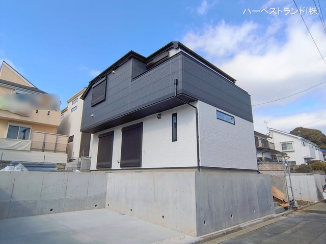 神奈川県横浜市港北区高田西３丁目の新築戸建て外構写真 2026年2月11日撮影