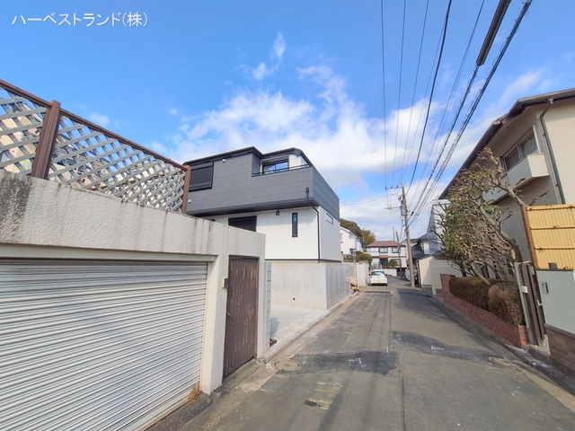 神奈川県横浜市港北区高田西３丁目の新築戸建て外構写真 2026年2月11日撮影