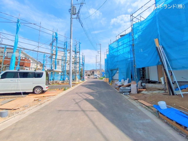 神奈川県横浜市鶴見区北寺尾７丁目の新築戸建て上棟写真 2025年8月7日撮影