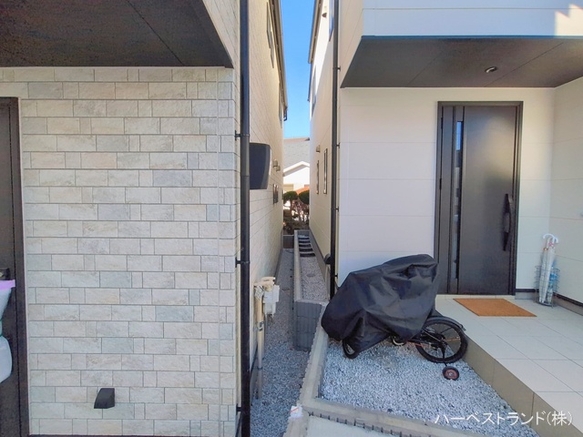 神奈川県横浜市鶴見区北寺尾７丁目の新築戸建て完成写真 2026年2月2日撮影