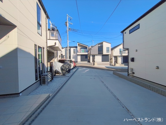 神奈川県横浜市鶴見区北寺尾７丁目の新築戸建て完成写真 2026年2月2日撮影