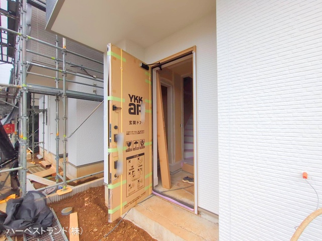 神奈川県座間市緑ケ丘6丁目の新築戸建て外構写真 2025年10月22日撮影