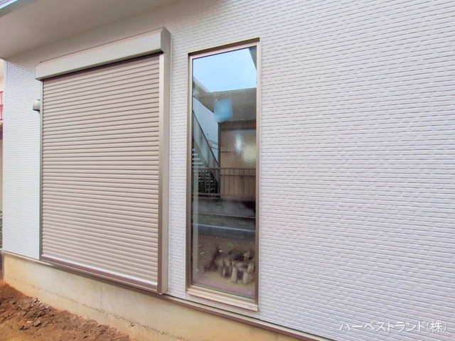 神奈川県座間市緑ケ丘6丁目の新築戸建て外構写真 2025年10月22日撮影