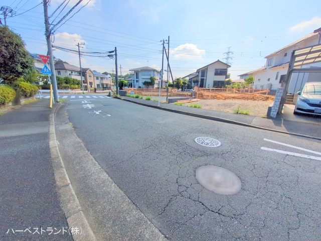 神奈川県川崎市麻生区虹ケ丘１丁目の新築戸建て更地・土地写真 2025年8月18日撮影