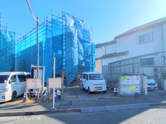 神奈川県川崎市麻生区虹ケ丘１丁目の新築戸建て上棟写真 2025年12月16日撮影