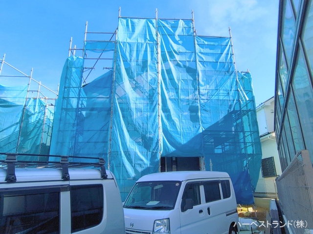 神奈川県川崎市麻生区虹ケ丘１丁目の新築戸建てシート写真 2026年1月21日撮影