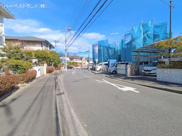 神奈川県川崎市麻生区虹ケ丘１丁目の新築戸建てシート写真 2026年1月21日撮影
