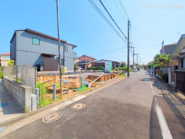 神奈川県横浜市瀬谷区橋戸3丁目の新築戸建て基礎写真 2025年8月26日撮影