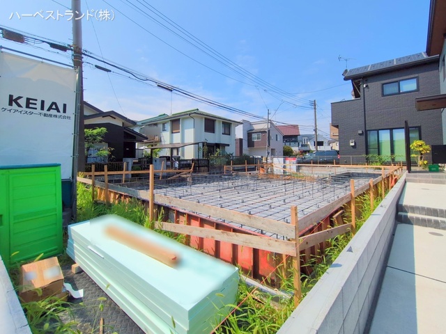 神奈川県横浜市瀬谷区橋戸3丁目の新築戸建て基礎写真 2025年8月26日撮影