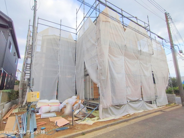 神奈川県横浜市瀬谷区橋戸３丁目の新築戸建てシート写真 2025年10月9日撮影