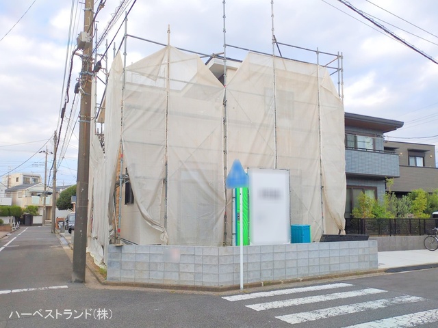 神奈川県横浜市瀬谷区橋戸３丁目の新築戸建てシート写真 2025年10月9日撮影